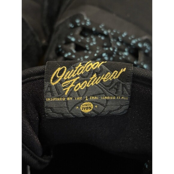 Nike Air Jordan 1 Trek Black Gamma Blue Varsity Maize Men Size 11.5 Outdoor - Picture 9 of 10